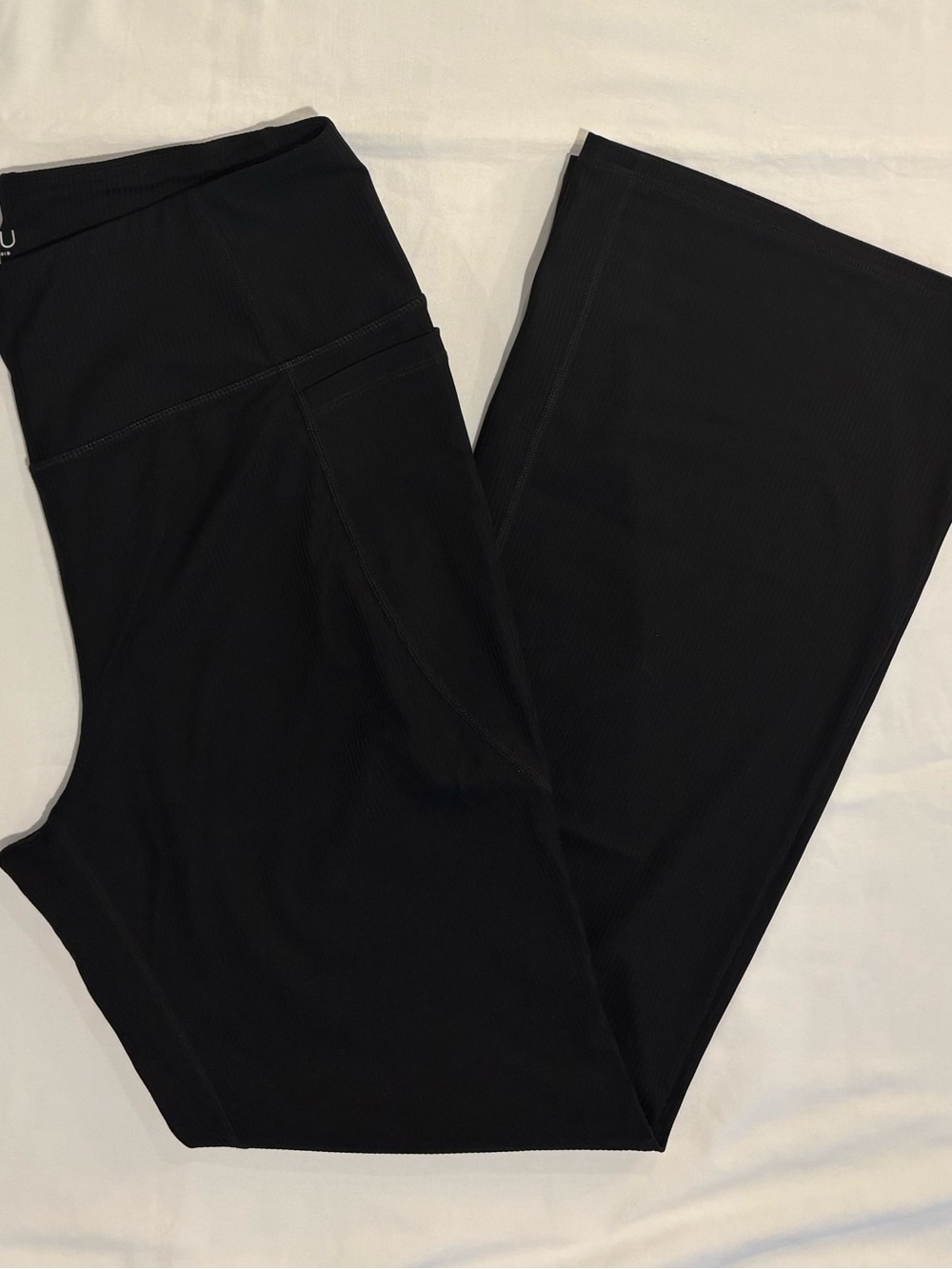 Torrid TRU Active Black Rib Flare Yoga Pant 0X (Torrid size 0)